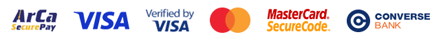 ArCa SecurePay, Visa, Mastercard, Converse Bank